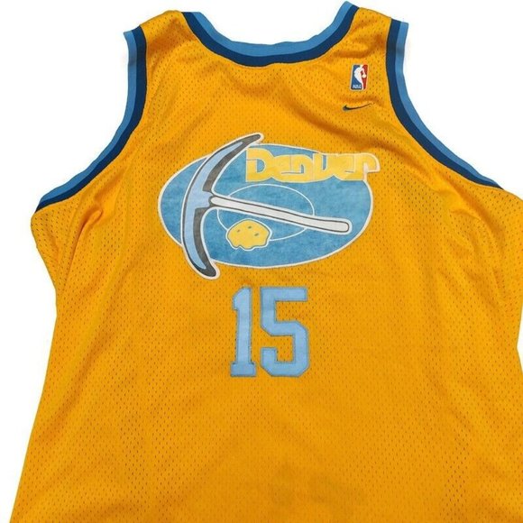 Nike Other - Vintage Nike Mens Size 4XL Denver Nuggets Carmelo Anthony #15 Jersey Length + 2